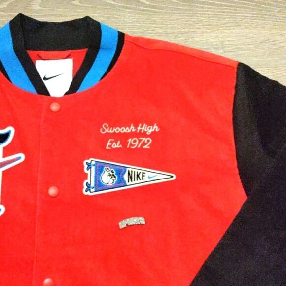 Nike Corduroy Therma Fit Letter Jacket - Picture 2 of 12